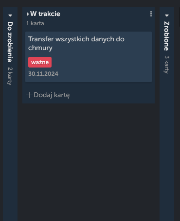 Prezentacja zwiniętych list